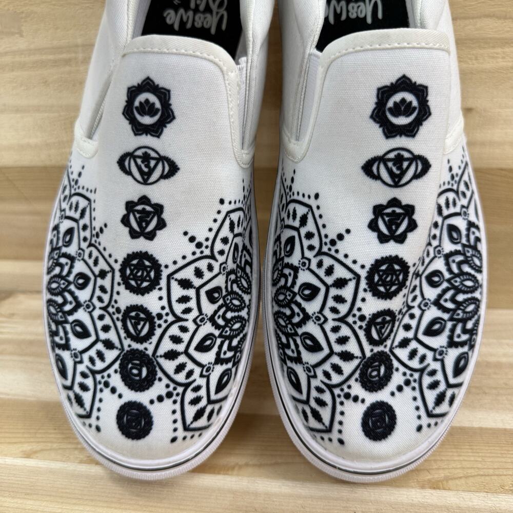 Yes We Vibe Bohemian Slip On Shoes UNISEX Men's 7/Women's 9 - Picture 8 of 16